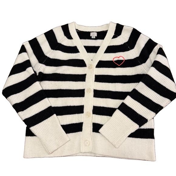 A New Day Striped Black and White Women's Sweater size small - Picture 4 of 8